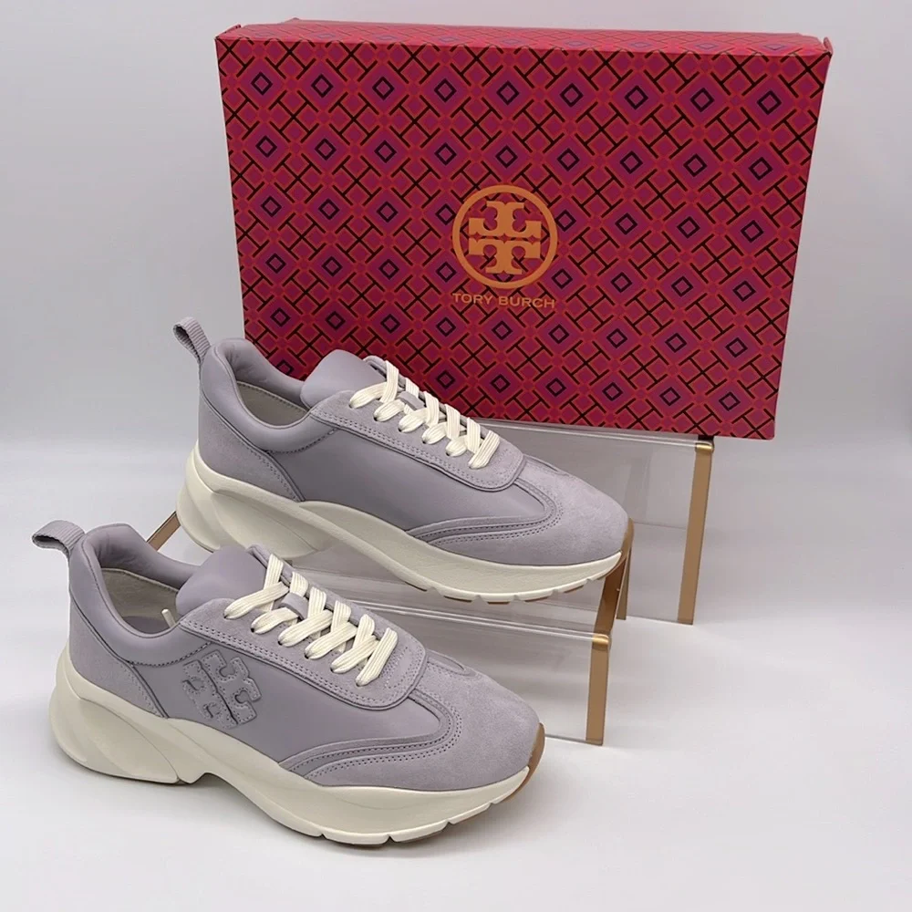 Tory Burch Good Luck Trainer Spring Lavender